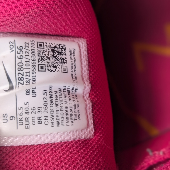 Nike Women's Metcon 7 Training Shoes Pink size 9 - Picture 5 of 16